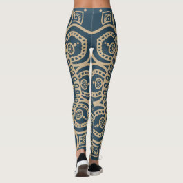 Dusty lover-ontwerp met volledig Mandala afbeeldin Leggings