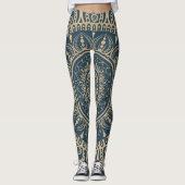 Dusty lover-ontwerp met volledig Mandala afbeeldin Leggings (Voorkant)
