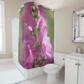 Dusty Mauve Douchegordijn (In situ)