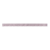 Dusty Mauve en witte luipaard print patroon Satijnen Lint (Voorkant)