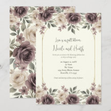 Dusty Mauve & Ivory Bloom Botanische bruiloft