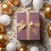 Dusty Mauve - Roze wikkelpapierrol Cadeaupapier