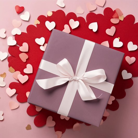 Dusty Mauve - Roze wikkelpapierrol Cadeaupapier