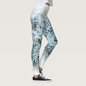 Dusty Miller / Zilveren Ragwort Leggings (Rechts)