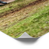 Dusty Motocross Race Poster (Hoek)