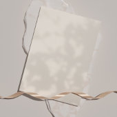 Dusty Muted Blush Pink Floral Vrijgezellenfeest Kaart