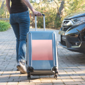 Dusty Muted Pink Ombre Sticker (Koffer Insitu)