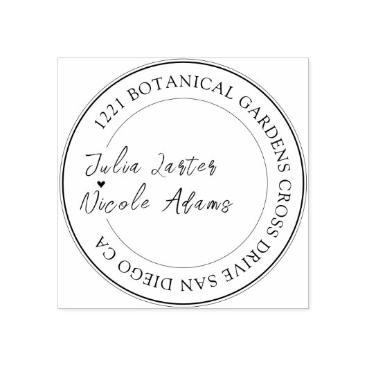 Dusty Navy Blue Pink Hibiscus Bloom Wedding Shower Rubberstempel (Afrduk)