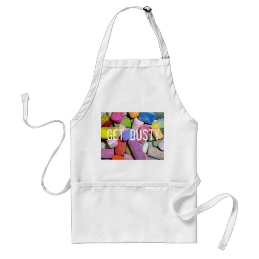 Dusty Painting Apron voor pastschilders Standaard Schort (Voorkant)