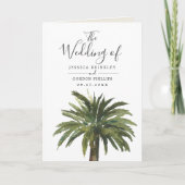 Dusty Palms | Gevouwen programma (Voorkant)