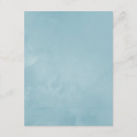 Dusty Pastel Tropische Bloemen Bruiloft Gast Detai Informatiekaartje (Achterkant)