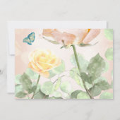 Dusty Peach,  Afstuderen kondiging Kaart (Achterkant)