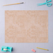  Dusty Peach Antiek Damask Decoupage Tissuepapier (Craft)