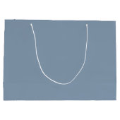 Dusty Periwinkle Blue Grote Gift Bag Groot Cadeauzakje (Achterkant)