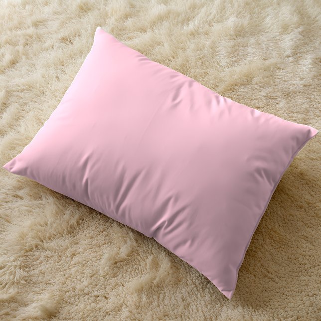 Dusty Pink Accent Pillow Kussen (Solid Dusty Pink Accent Pillow)
