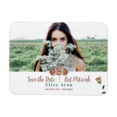 Dusty Pink, Beige Rozen Sparen de Magnet van de Da Magneet (Horizontaal)