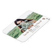 Dusty Pink, Beige Rozen Sparen de Magnet van de Da Magneet (Linkerzijde)