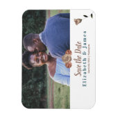 Dusty Pink, Beige Rozen Sparen de Magnet van de Da Magneet (Verticaal)