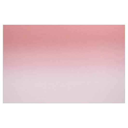 Dusty Pink Blush Pink Simple Ombre Gradiënt Stof (Yard (91,4 cm))