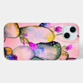 Dusty Pink Cactus Case-Mate iPhone Case (Achterkant (horizontaal))