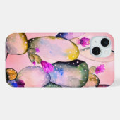 Dusty Pink Cactus iPhone Hoesje (Achterkant horizontaal)