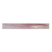 Dusty Pink en Gold Abstract Satijnen Lint (Voorkant)
