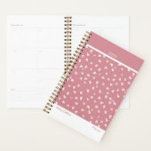 Dusty Pink Feminine Minimalist Floral Planner (Display)
