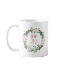 Dusty Pink Floral Wreated Best Mam Ever Moederdag