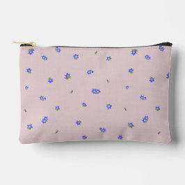 Dusty Pink Japanese Gentian Floral Pattern Etui