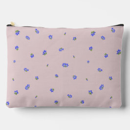 Dusty Pink Japanese Gentian Floral Pattern Etui
