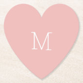 Dusty Pink Kartonnen Onderzetters (Voorkant)