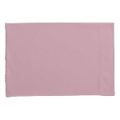 Dusty Pink Kussensloop (Voorkant-Rechts)