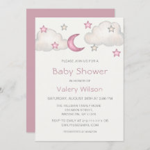 Dusty Pink Meisje Baby shower