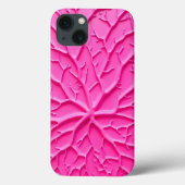 Dusty Pink Organic Branch iPhone Case for Women (Achterkant)