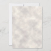 Dusty Pink Peony Floral Gold Shimmer 50e verjaarda Kaart (Achterkant)