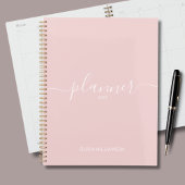 Dusty Pink Professional Business Planner