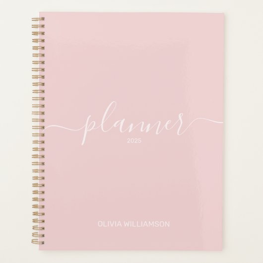 Dusty Pink Professional Business Planner (Voorkant)