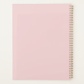 Dusty Pink Professional Business Planner (Achterkant)
