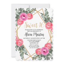 Dusty Pink Rose Groen Flora Goud Zoet 16