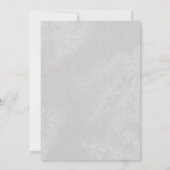 Dusty Pink Terracotta Floral Celebration of Life Kaart (Achterkant)