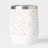 Dusty Pink Watercolor Wildflower (Achterkant)