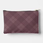Dusty Plum Burgundy Plaid Pattern Etui (Achterkant)