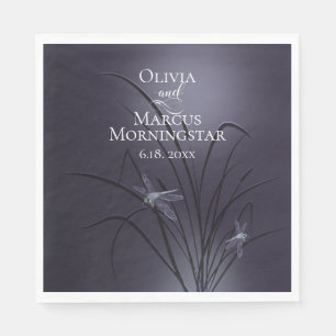 Dusty Plum Dragonfly Servet