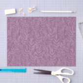 Dusty Plum Paars Wedding Botanical Tissuepapier (Craft)