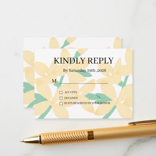 Dusty Purple Silver Gray Floral Rustic RSVP Card Informatiekaartje (Voorkant / Achterkant in situ)