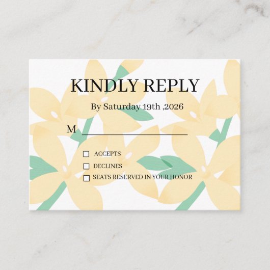 Dusty Purple Silver Gray Floral Rustic RSVP Card Informatiekaartje (Voorkant)