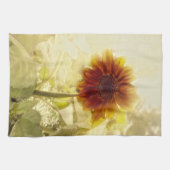 Dusty Retro Sunflower Kitchen Towel Theedoek (Horizontaal)