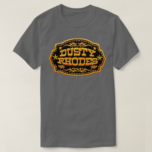 Dusty Rhodes Patch T-shirt (Design voorkant)
