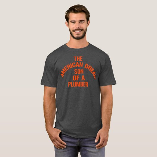 Dusty Rhodes Son Of A Plumber T-shirt (Voorkant volledig)