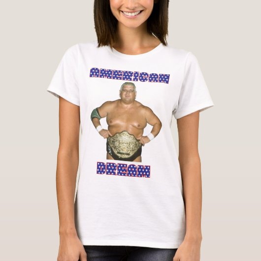 Dusty Rhodes T-ShirtDusty Rhodes the American Drea T-shirt (Voorkant)